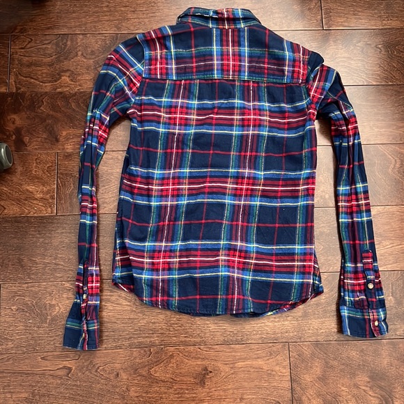 Gilly Hicks Navy and Red Flannel size Small - Picture 4 of 4